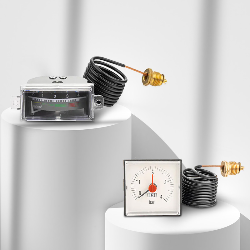 HVAC quadratum capillaribus thermometrum