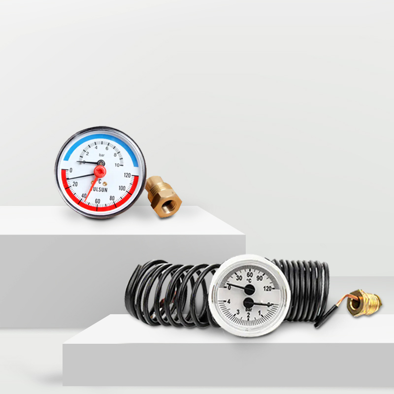 HVAC pressura Thermometrum